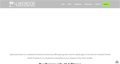 Desktop Screenshot of lakewoodcenter.org